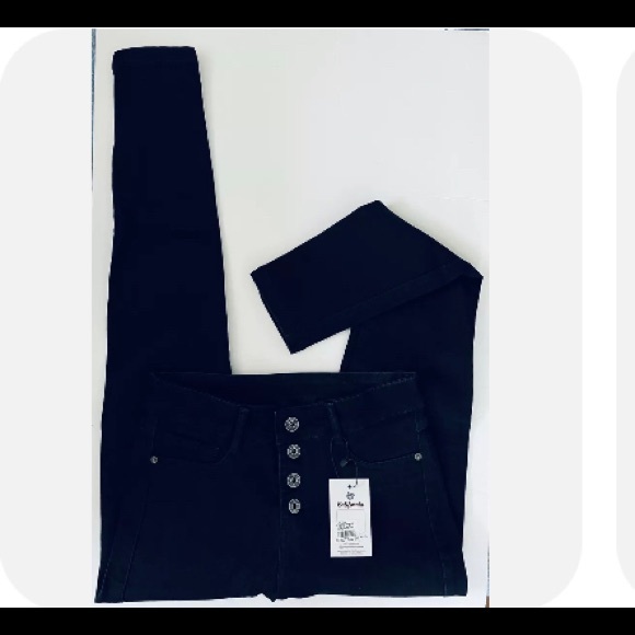 JEANS COLOMBIANOS Authentic Colombian Push Up Jeans Levanta Cola Sz 5(27) CR0073 - Picture 4 of 6